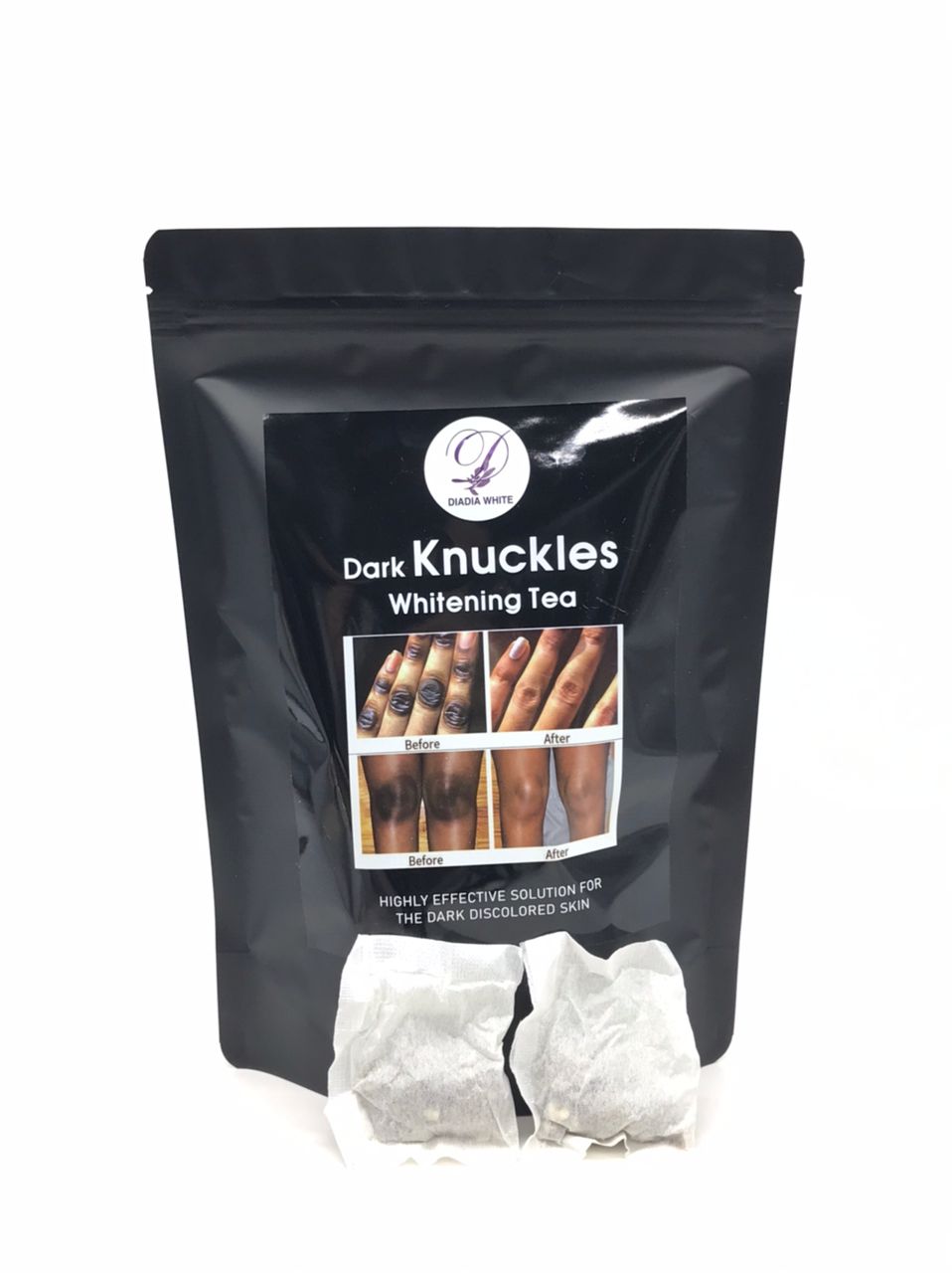 dark knuckles whitening tea