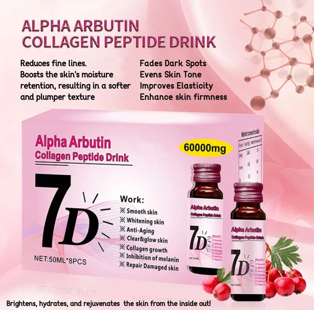 Alpha Arbutin Collagen Peptide Drink - 7D (60000mg)