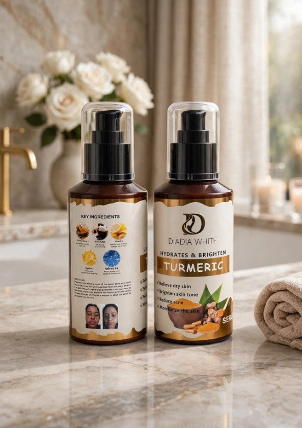 Hydrate & Brighten Turmeric Serum: The Target Specialist - Anti-Aging & Acne Reducing
