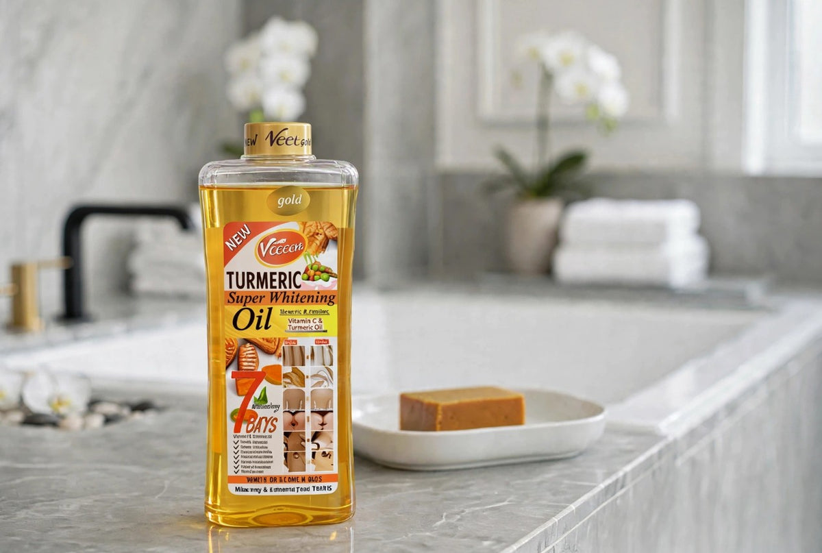 Turmeric Super Whitening Oil - The Ancient Secret to Flawless, Luminous Skin.