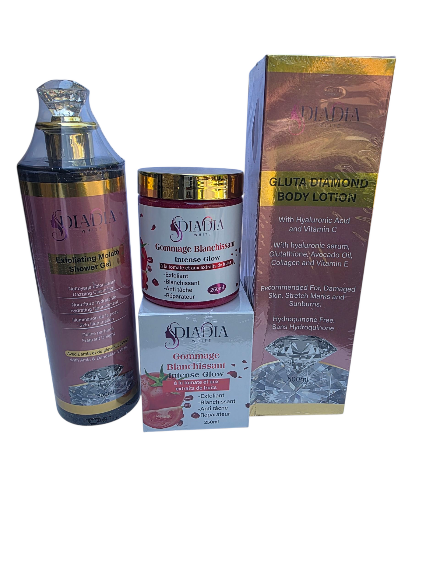 glutathione skin whitening products