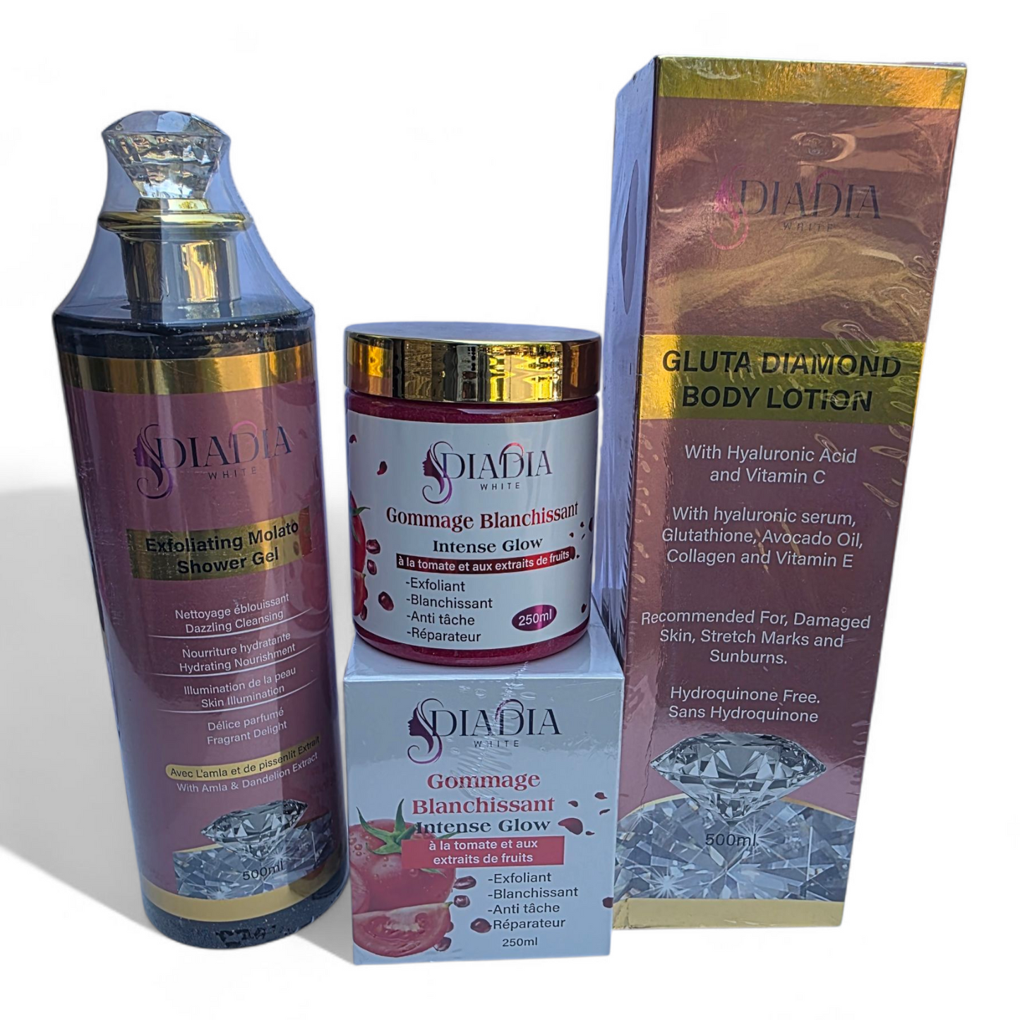 Diadia skin whitening products