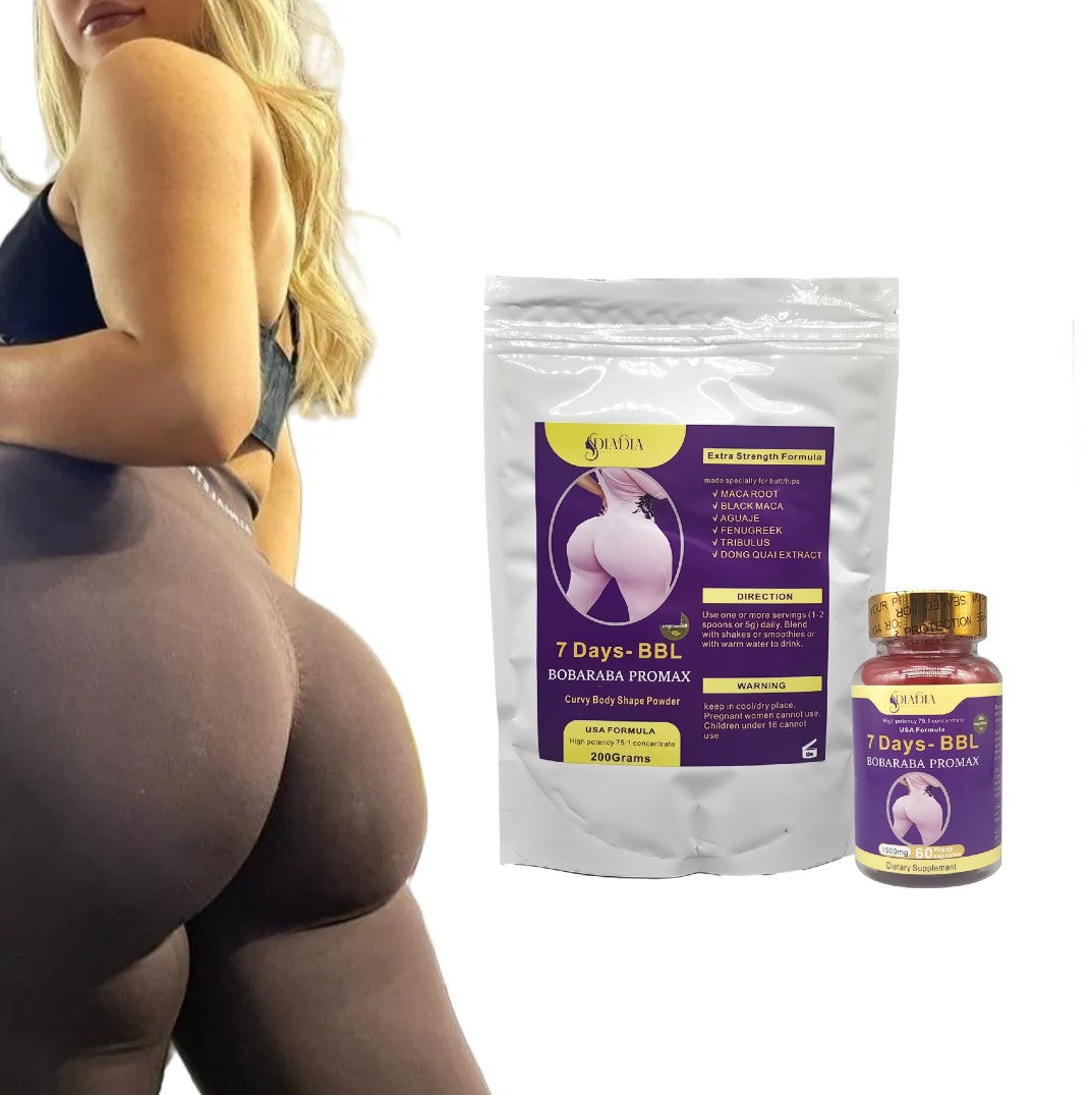 DIADIA WHITE 7Days Bebaraba Promax - Extra Strength Curvy Body Shape Powder & Capsules