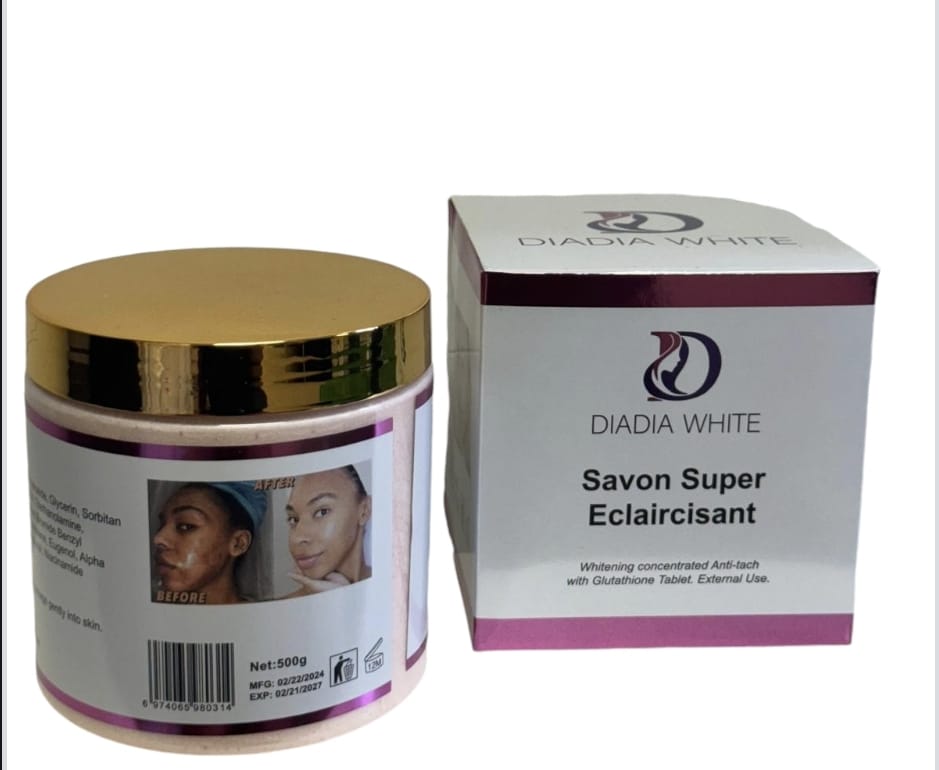 savon super eclaircisant
