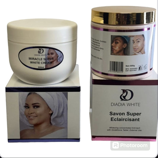 Cream & Gentle Cleansing Soap Set