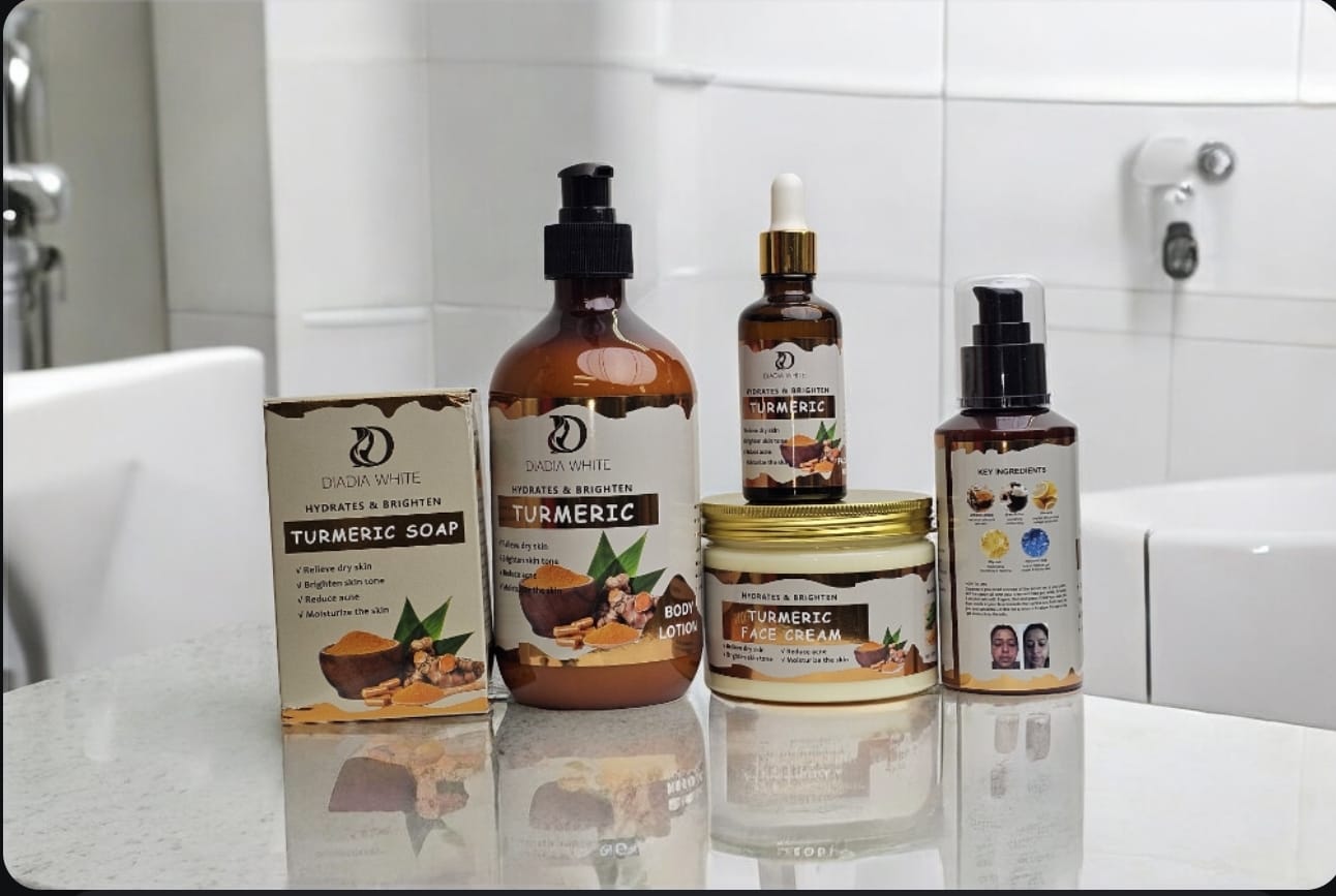 Diadia white Turmeric Skin Care Set