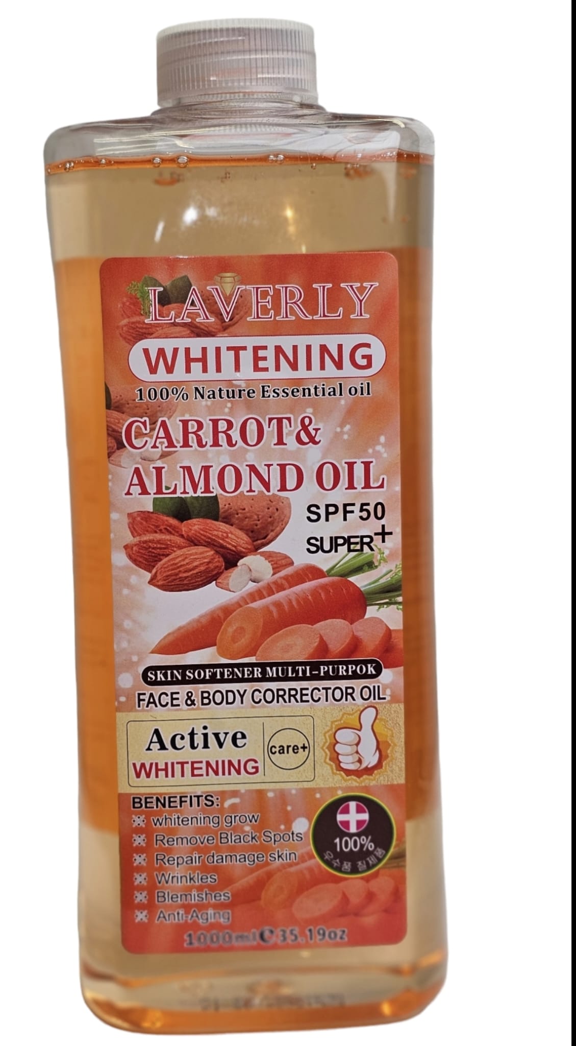 laverly whitening nature essential oil