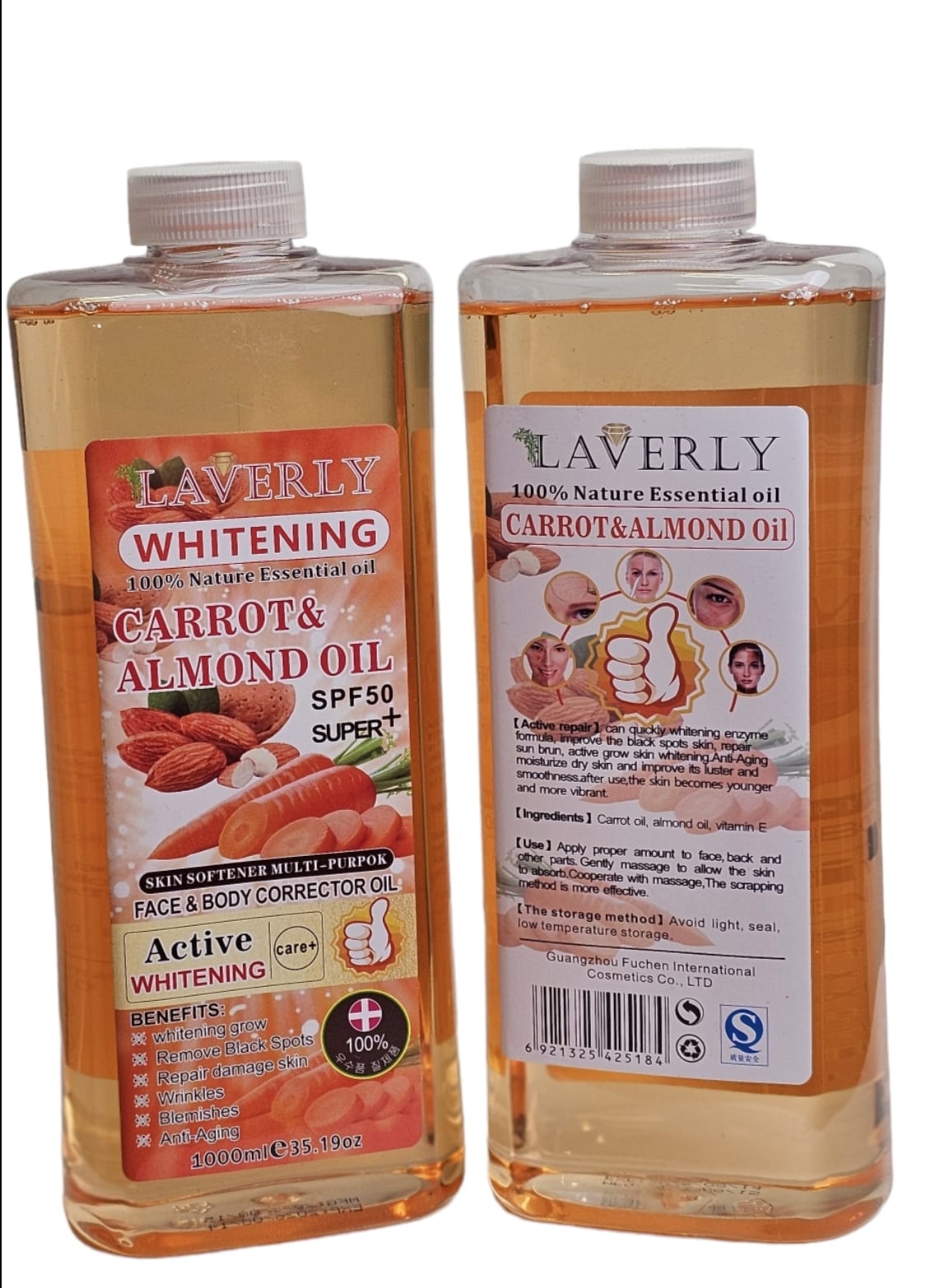 laverly whitening nature oil