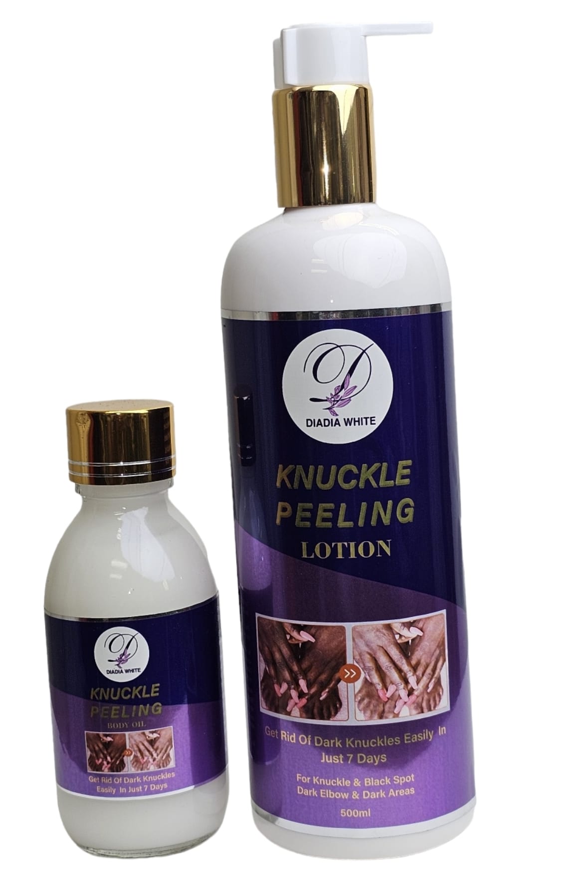 knuckle peeling lotion