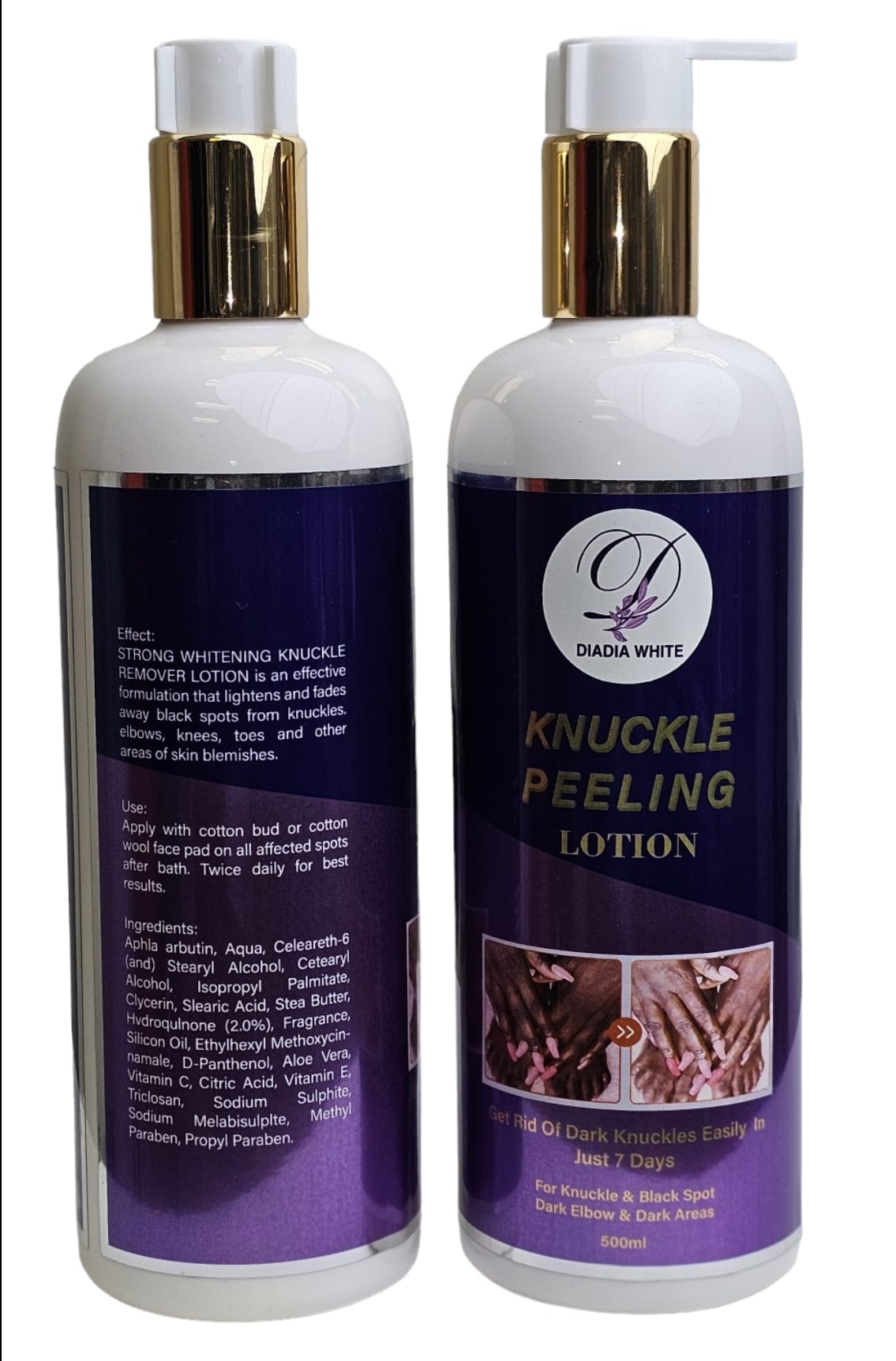 Dark Knuckles peeling lotion