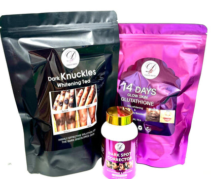 dark knuckles whitening tea highly effective solution