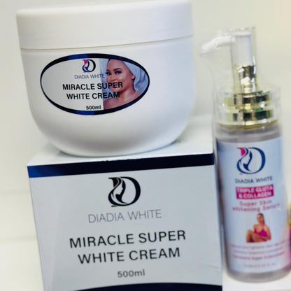 miracle super white cream set