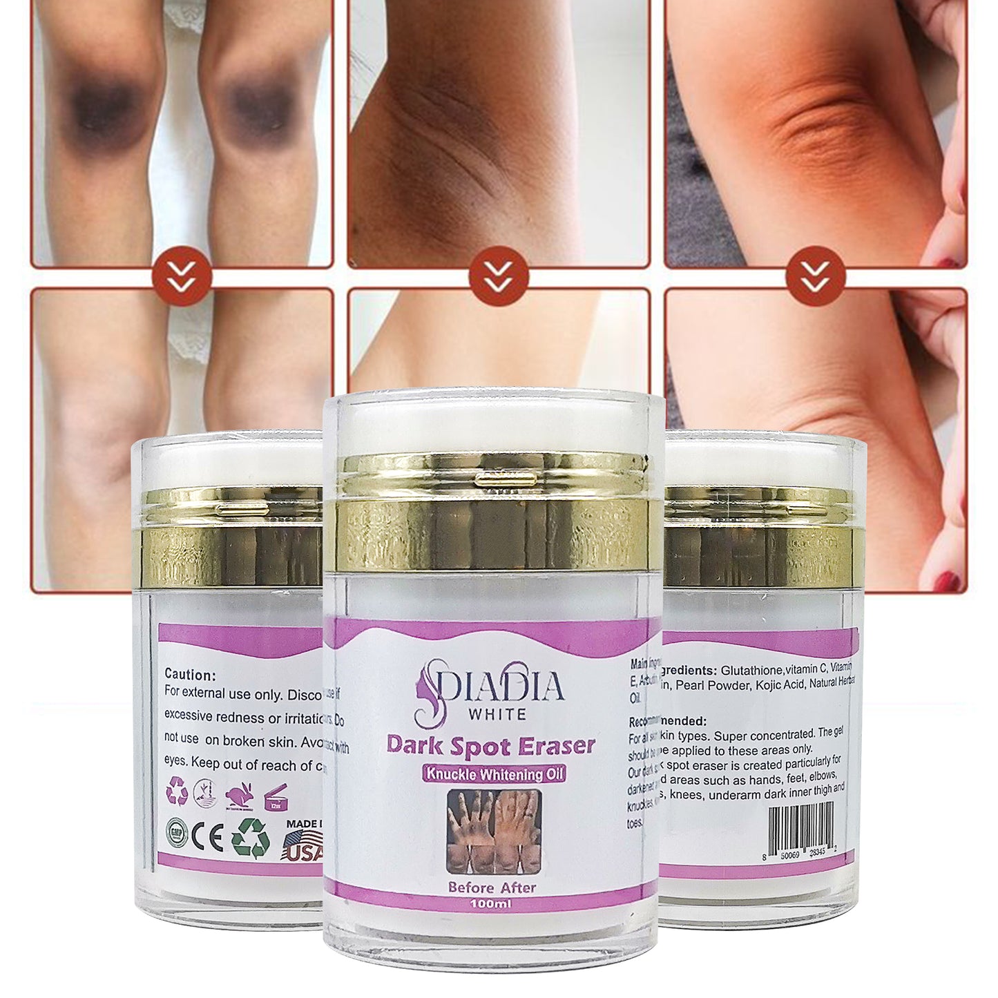 Dark Spot Eraser Knuckle Whitening Oil