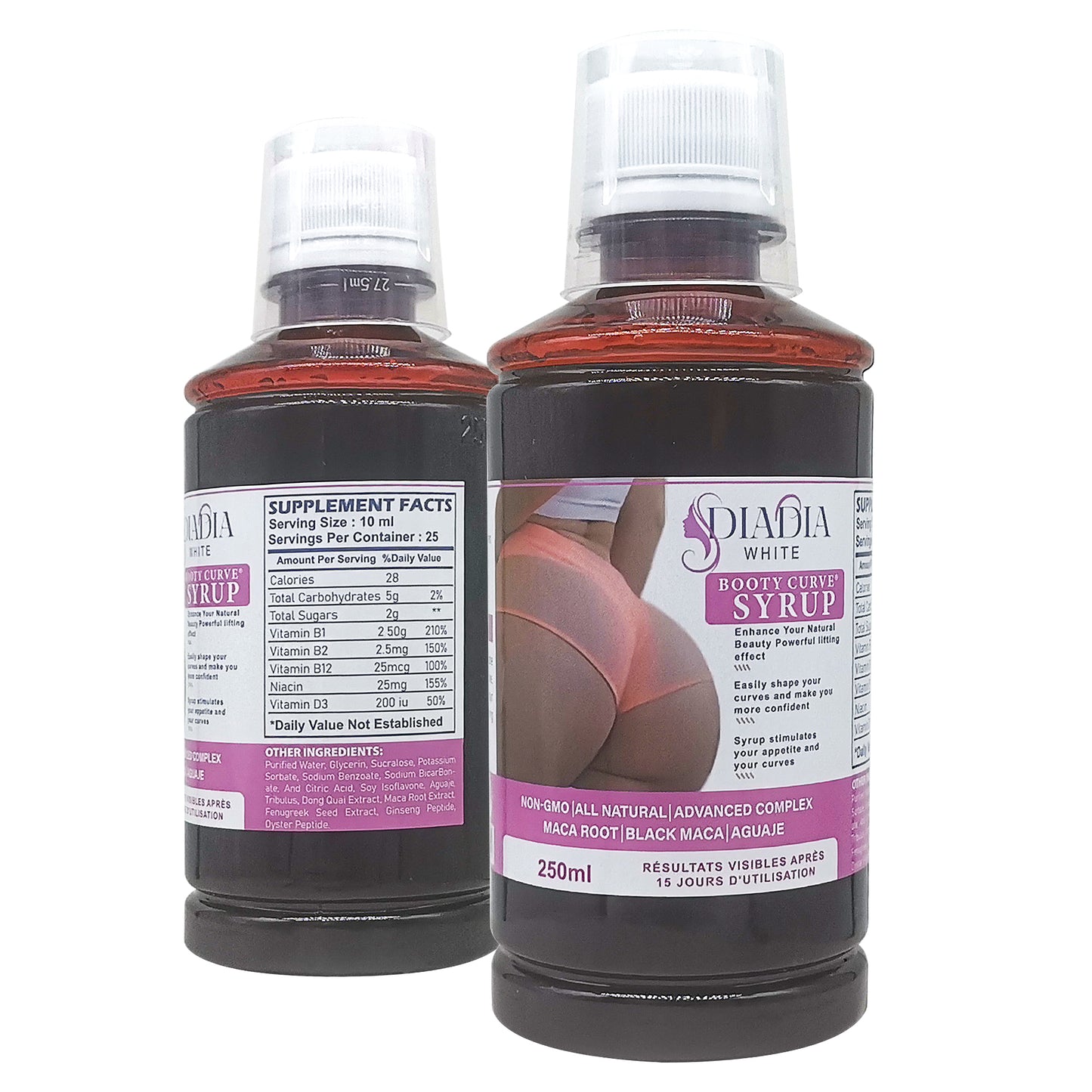 Booty Curve Syrup enhances your butt