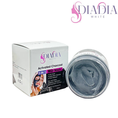charcoal 3 in 1 mud mask