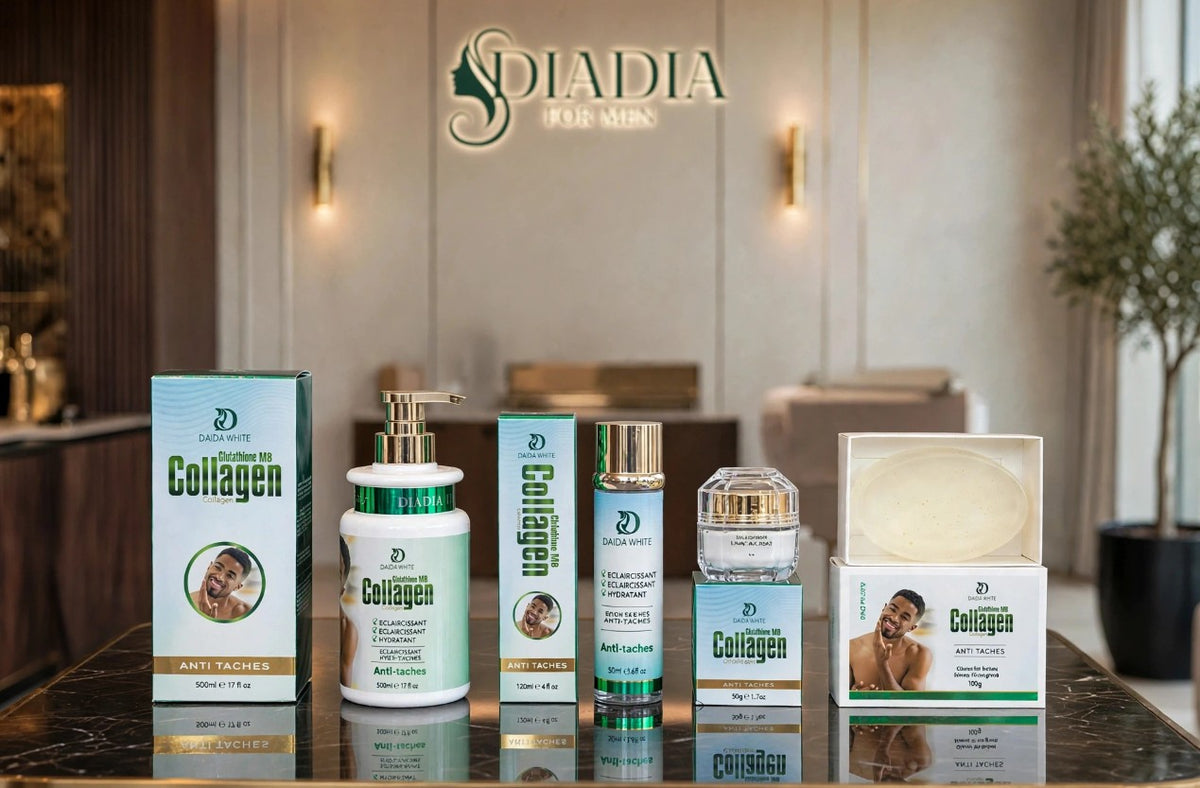 Men's Glutathione & Collagen Complete Skincare Set – Brightening Collection