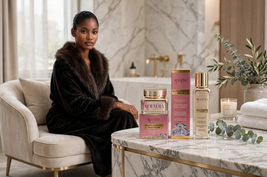 Gluta Diamond Face Serum & Face Cream, The Supermodel Diamond Glow