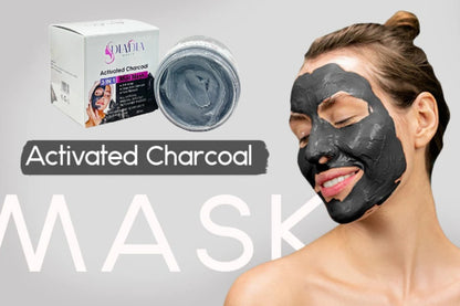 Activated Charcoal Mud Mask - Clears Acne, Reduces Pore Size!