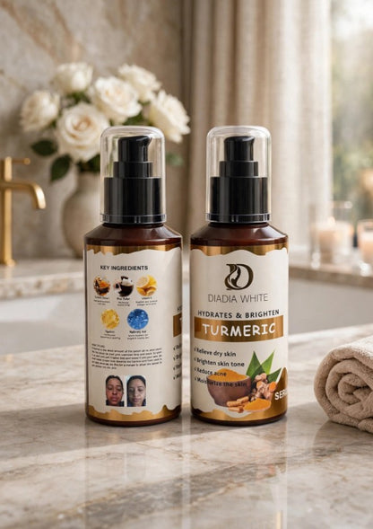 Hydrate & Brighten Turmeric Serum: The Target Specialist - Anti-Aging & Acne Reducing