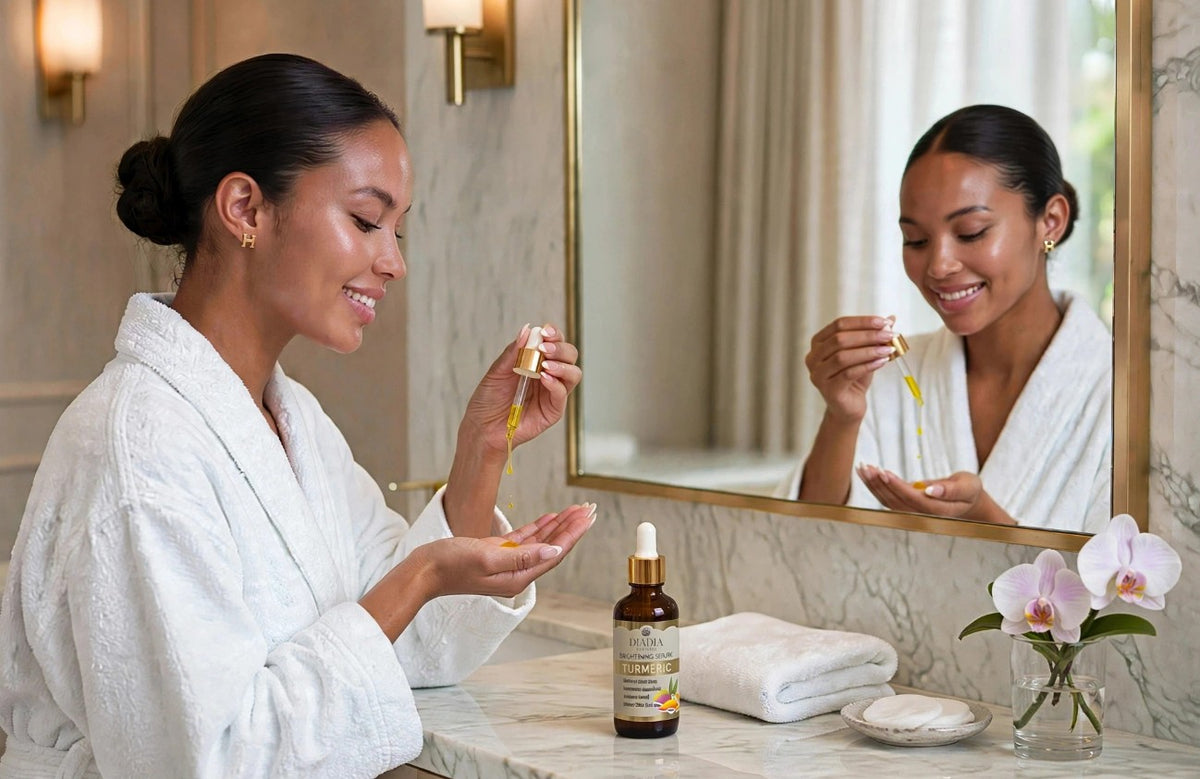 Turmeric Oil - Your Glow in a Bottle. Anti-Aging & Acne Reducing, Hydrates and Brightens!