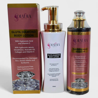 Whitening Body lotion Molato Gluta Diamond Super Lightening