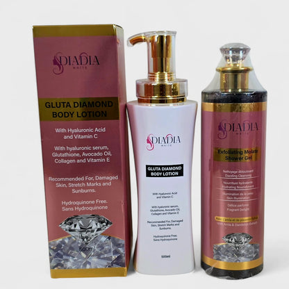 Whitening Body lotion Molato Gluta Diamond Super Lightening
