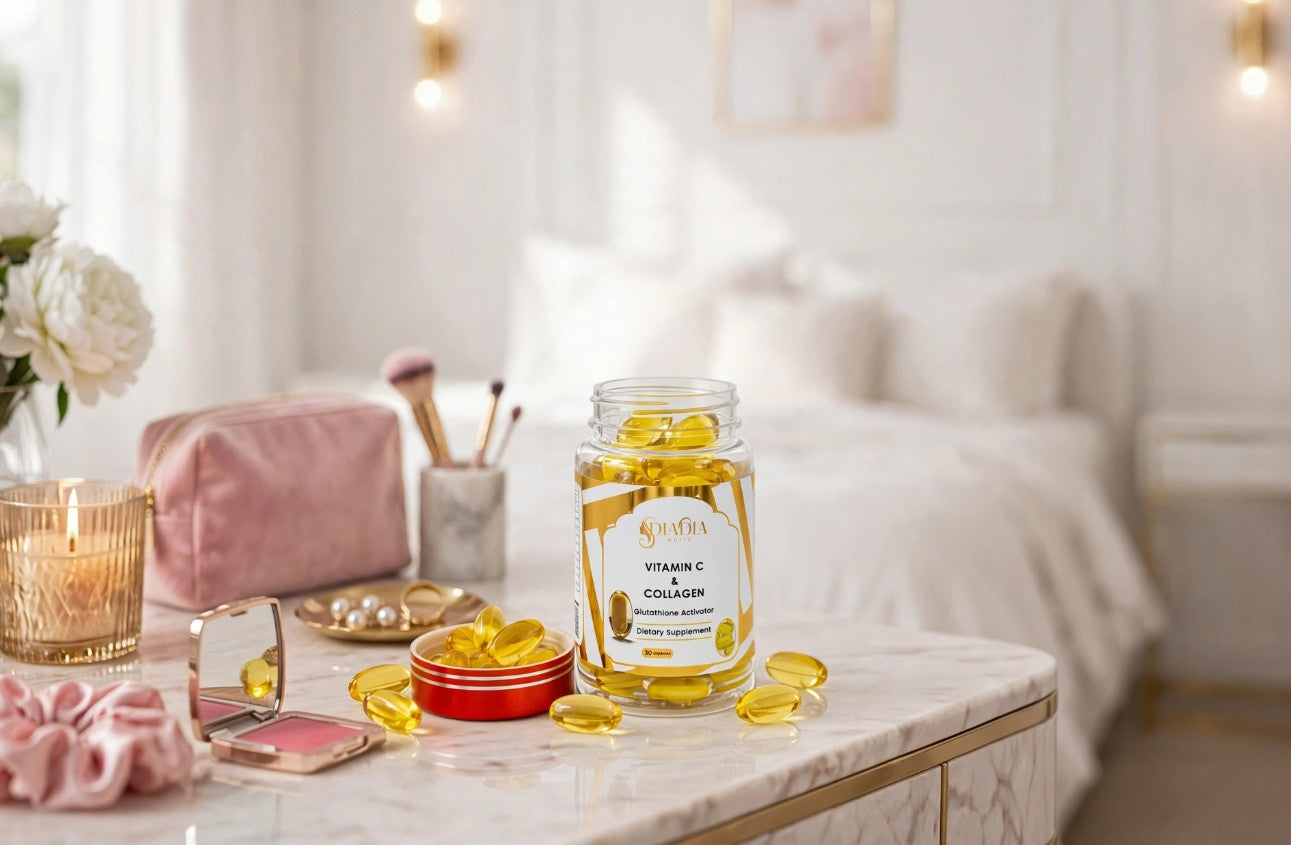 Vitamin C & Collagen Glutathione Activator Gel Caps