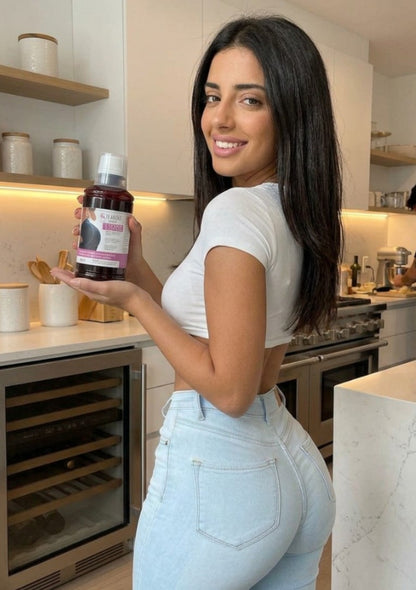 7DAY BBL Booty Curve Syrup | Natural Curve Enhancement & Vitamin Complex (25 Servings)