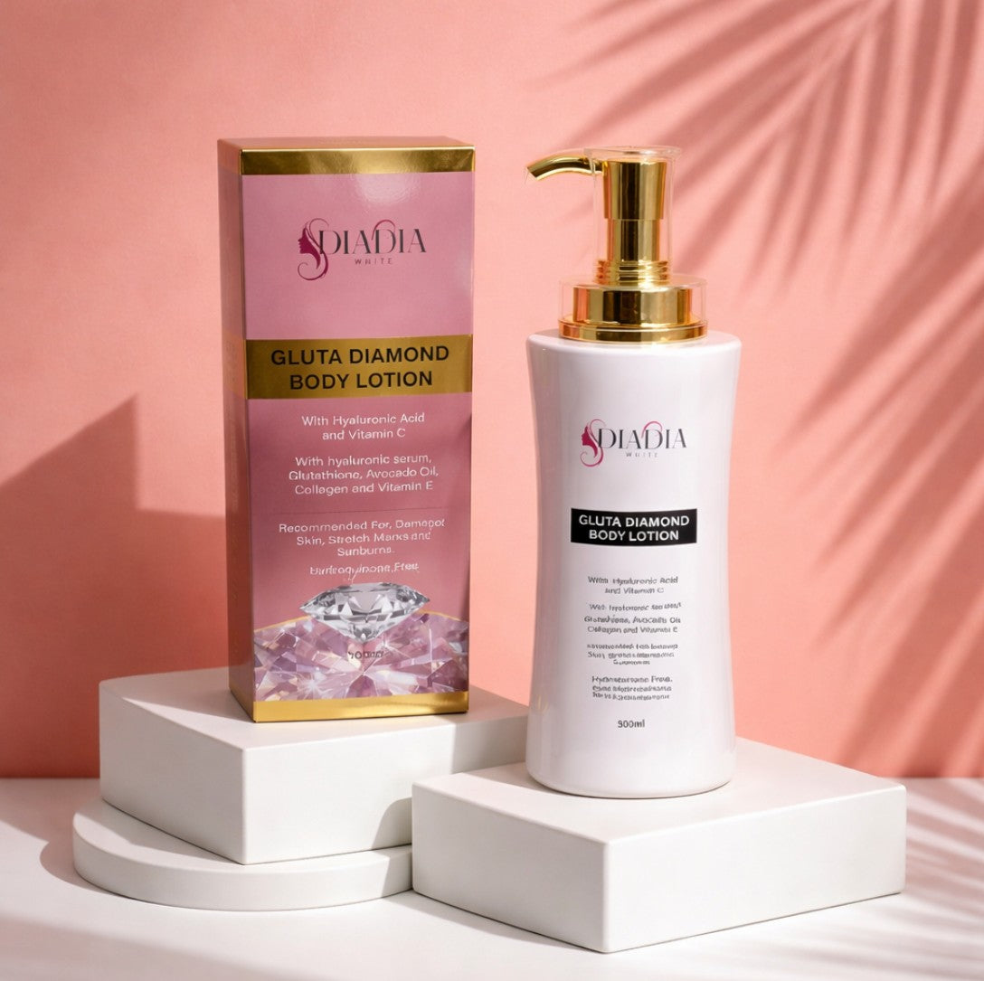 Gluta Diamond Body Lotion with Hyaluronic Acid & Glutathione