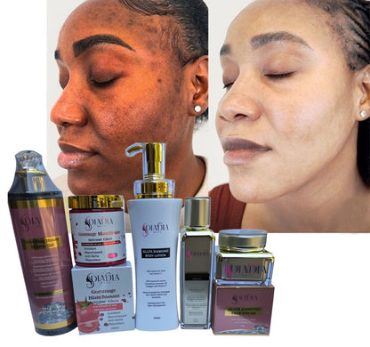 Gluta Diamond Intense Whitening & Repair Complete Skincare Set