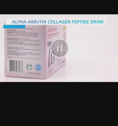 Alpha Arbutin Collagen Peptide Drink - 7D (60000mg)