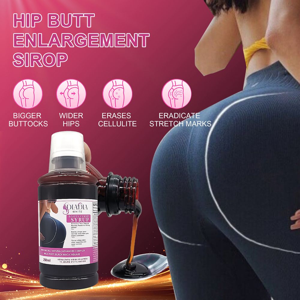 7DAY BBL  Booty Curve Syrup | Natural Curve Enhancement & Vitamin Complex (25 Servings)