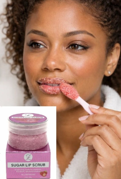 Sugar Lip Scrub with Glutathione 🍓Strawberry