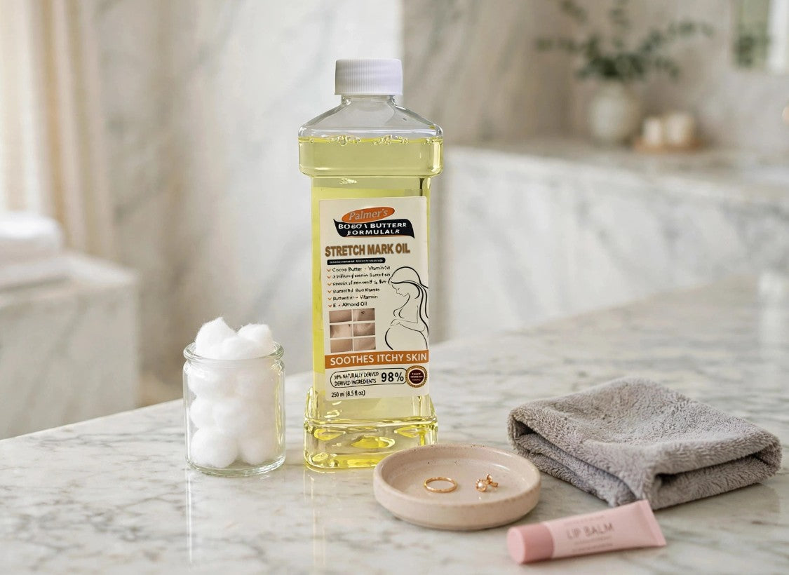 Ultra Hydrating Stretch Mark Oil - 100% Nature Essential Oil - Supports Skin Elasticity!