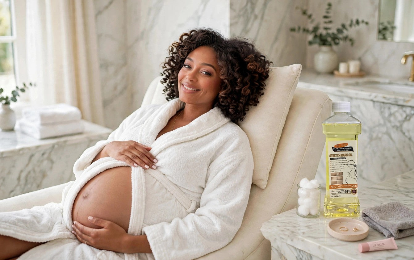 Ultra Hydrating Stretch Mark Oil - 100% Nature Essential Oil - Supports Skin Elasticity!